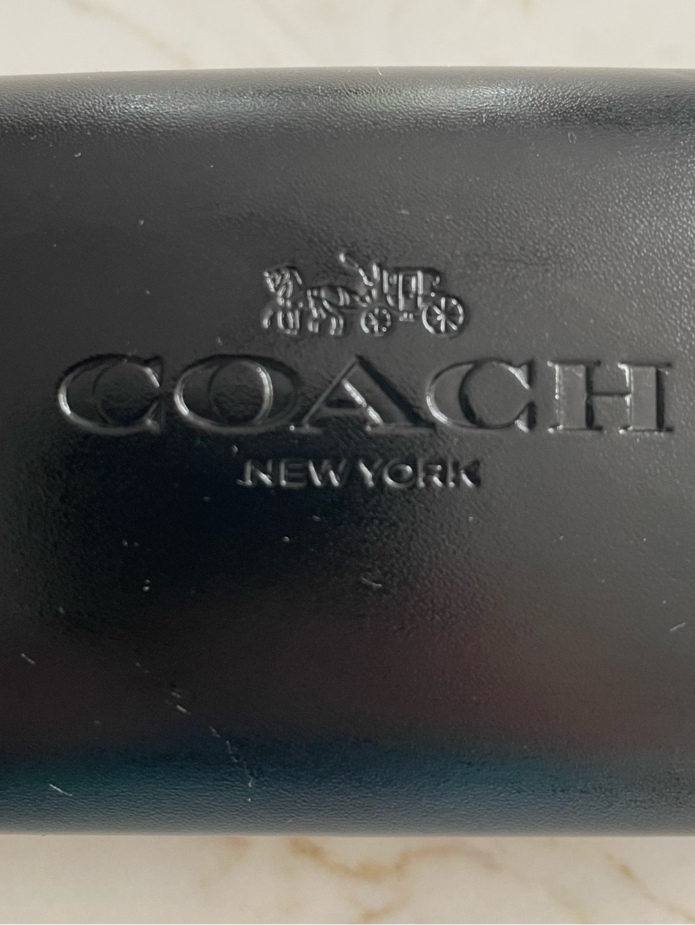 Coach Black Sunglass case